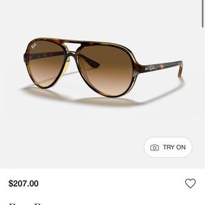 Ray-Ban RB4125 Cats 5000 Classic Sunglasses